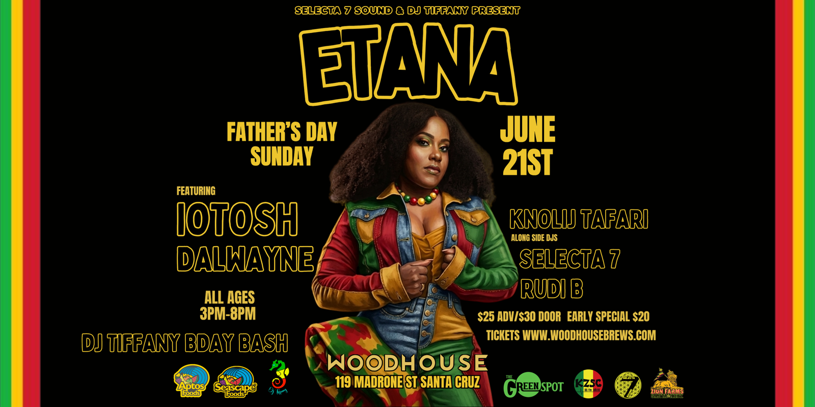 Etana! Live in Santa Cruz!