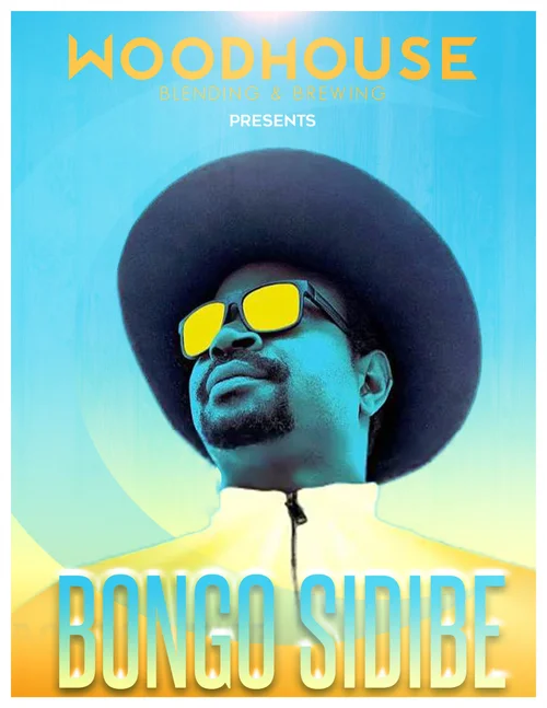 Poster featuring an artful portrait of Bongo Sidibe.
