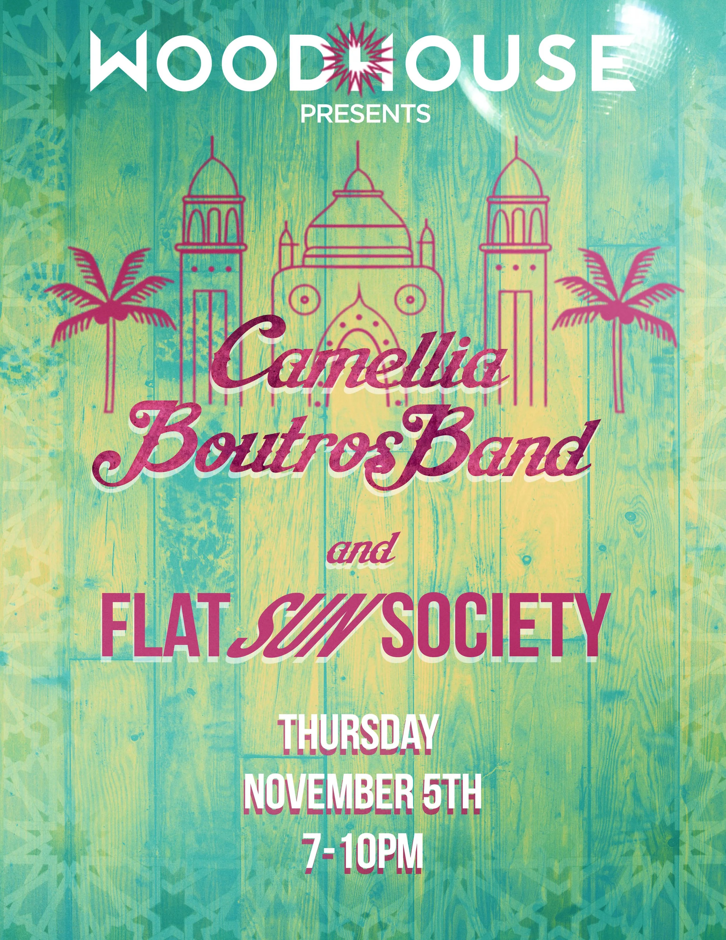 Camellia Boutros Band & Flat SUN Society!