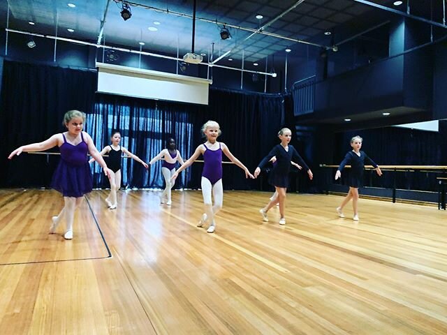 Our gorgeous Grade 2 ballet students soon to be reunited!