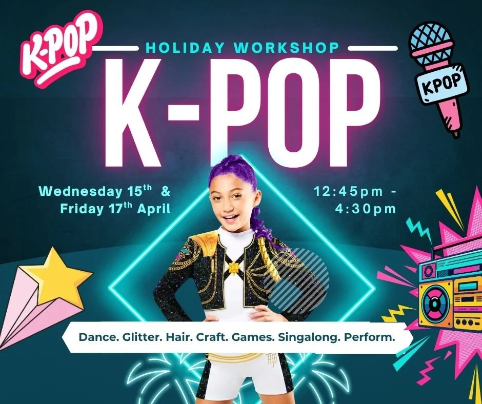 K-Pop School Holiday Dance Workshop (for 5 – 11 years)