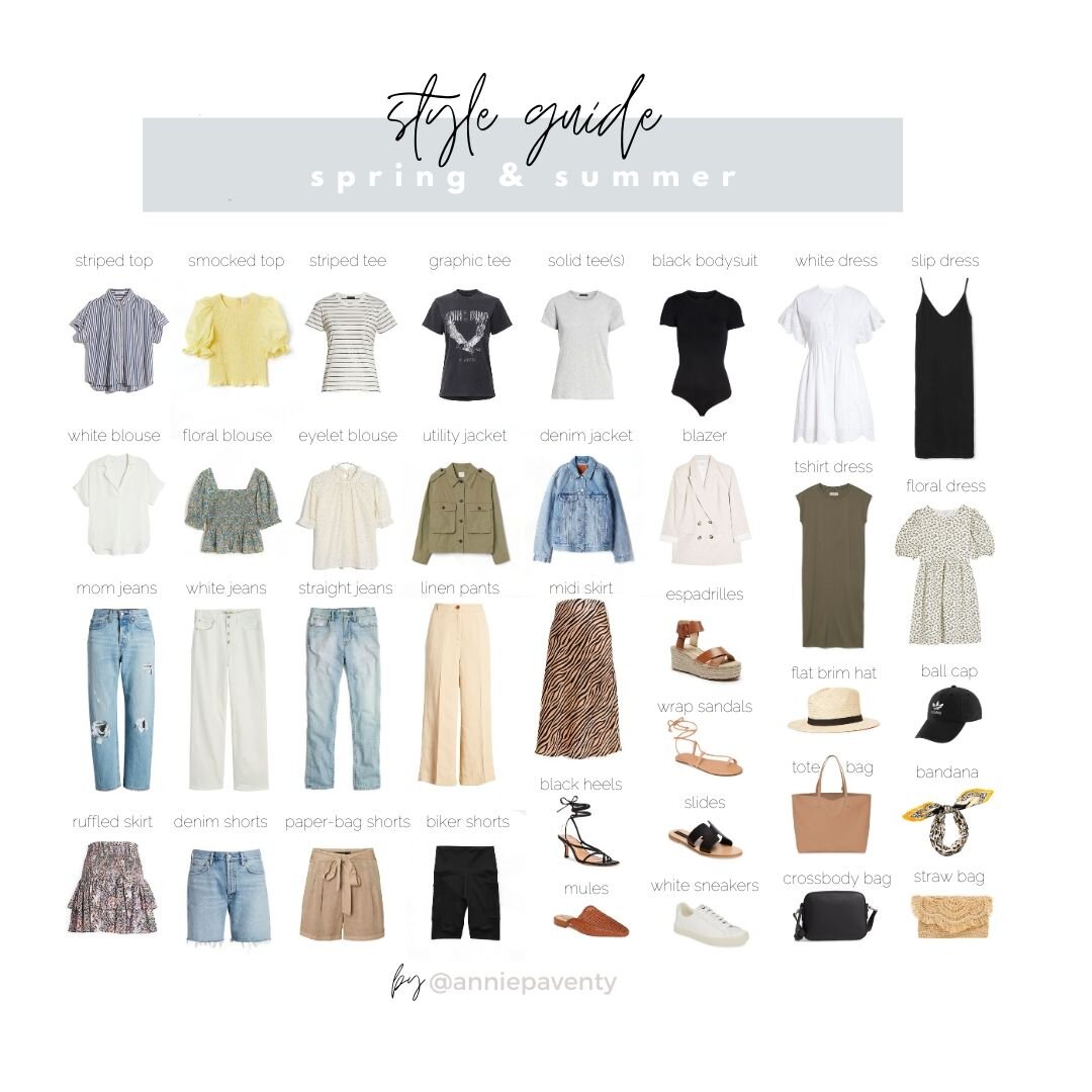 Spring/Summer Full Style Guide — Annie Paventy