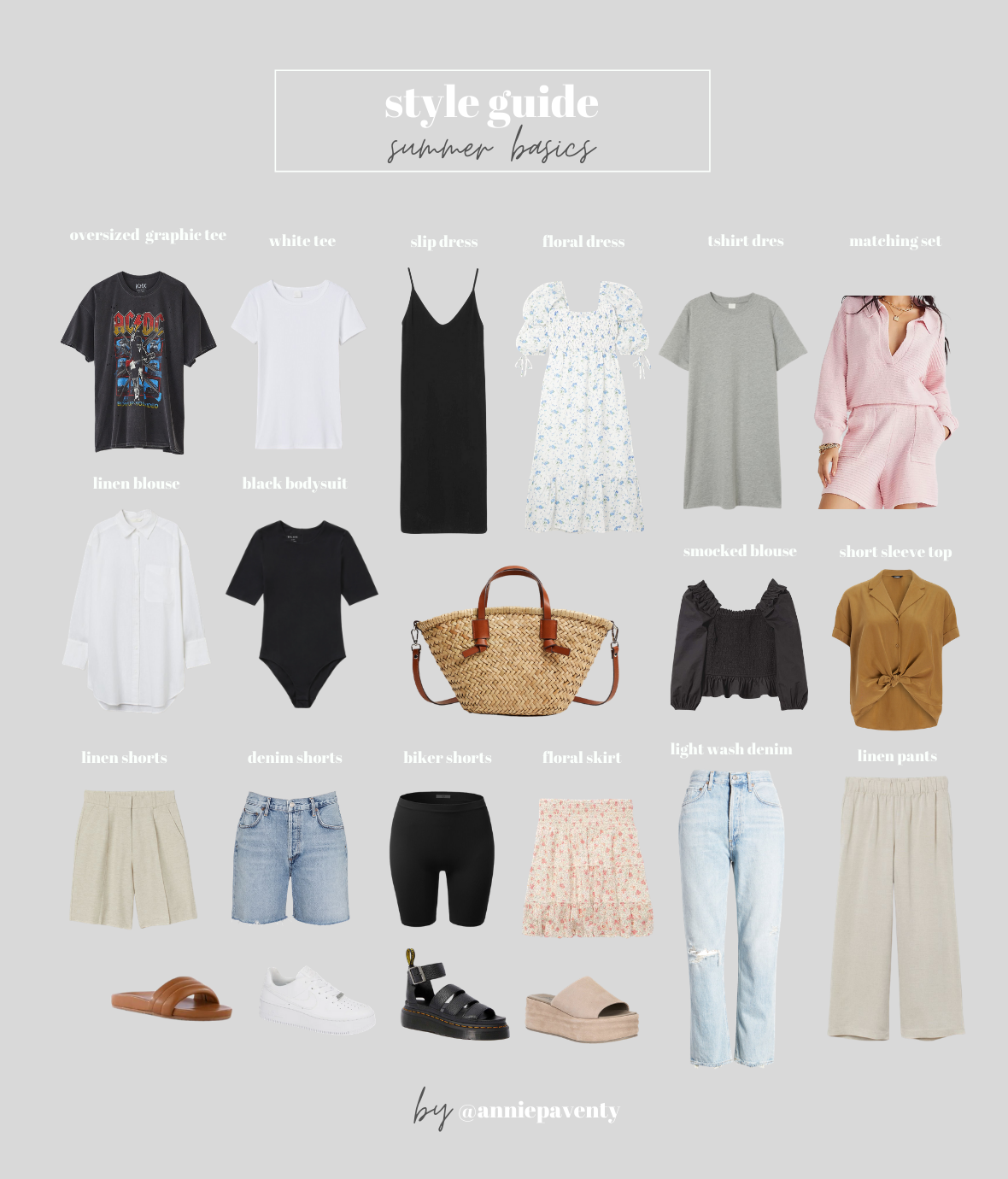Spring Style Guide — Annie Paventy
