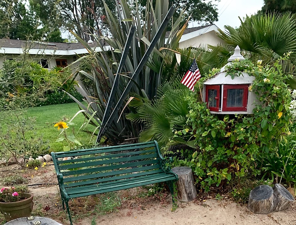 Shelly Tregembo's Little Free Library in Clairemont