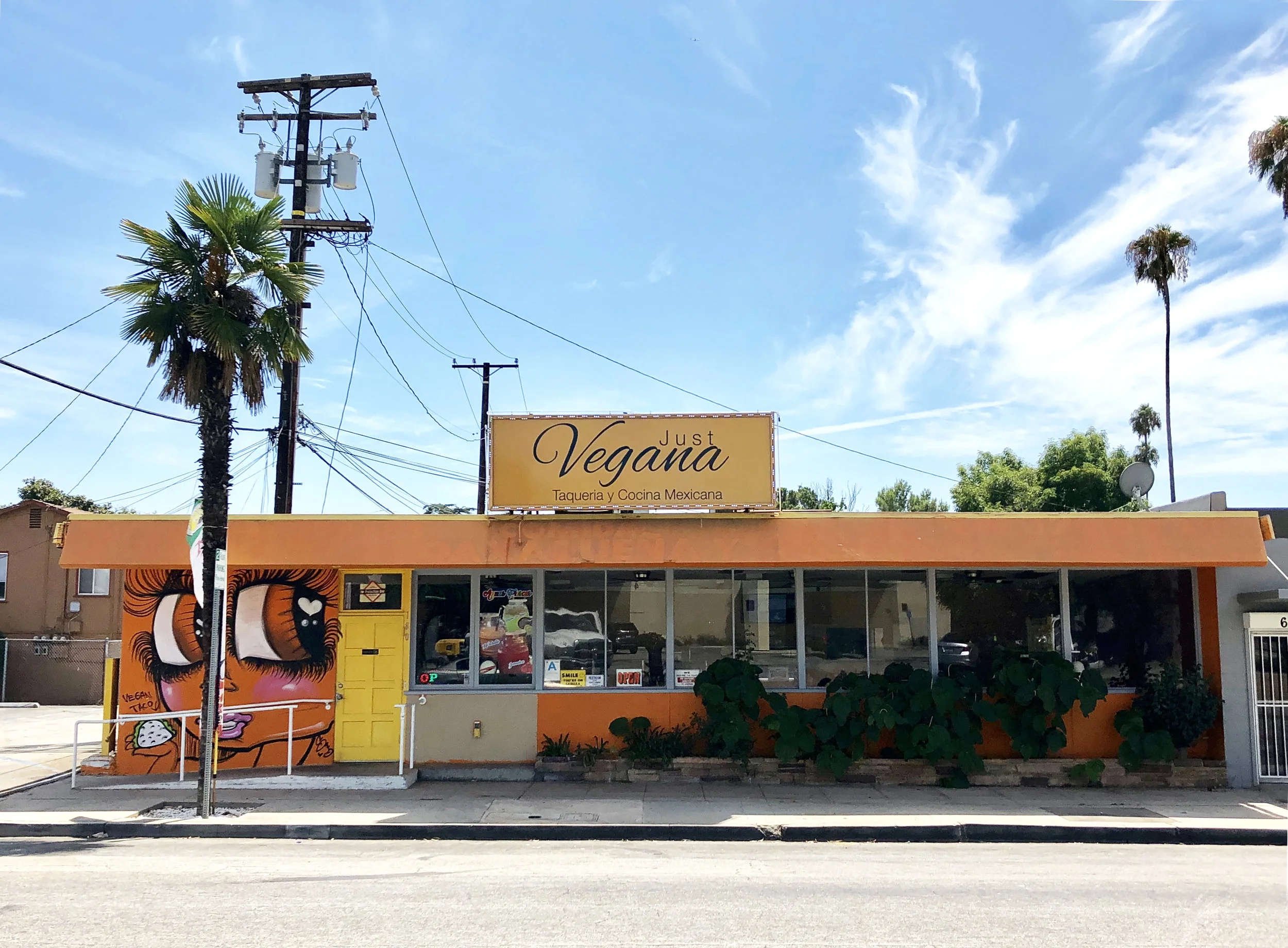HEY POMONA! JUST SO YOU KNOW JULIAN LUCAS RECOMMENDS JUST VEGANA! 
