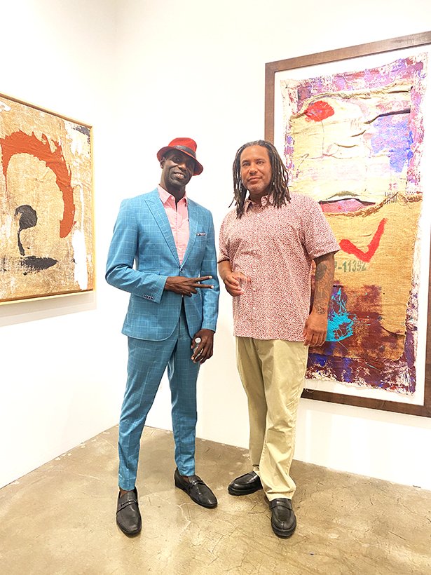 Actor Lanre Idewu and Photographer Julian Lucas