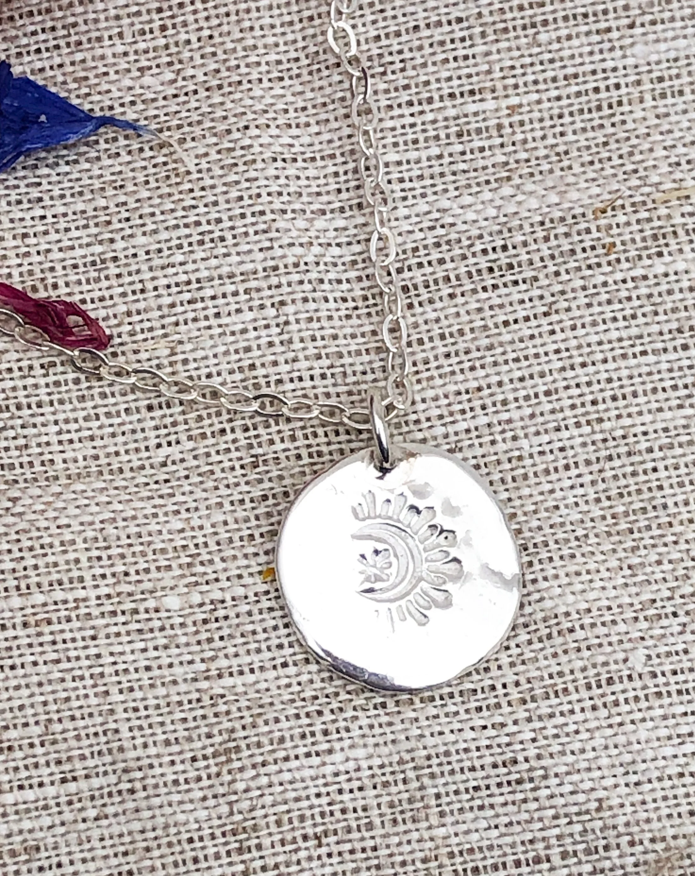 Moon and Star pendant