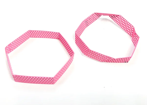 pink bangles.