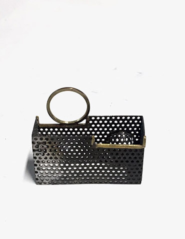Perforated mild steel & brass