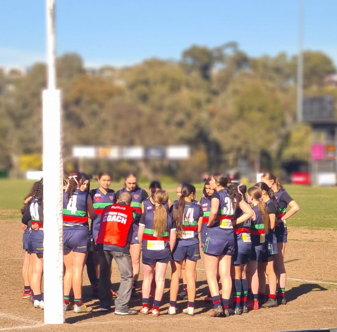 I saw her! I saw my daughter so clearly last Sunday.
It&rsquo;s already finals season for the AFL junior league. Her team lost the first game &mdash; but they fought so hard!

Who says girls&rsquo; sports aren&rsquo;t competitive enough?
Who rolls th