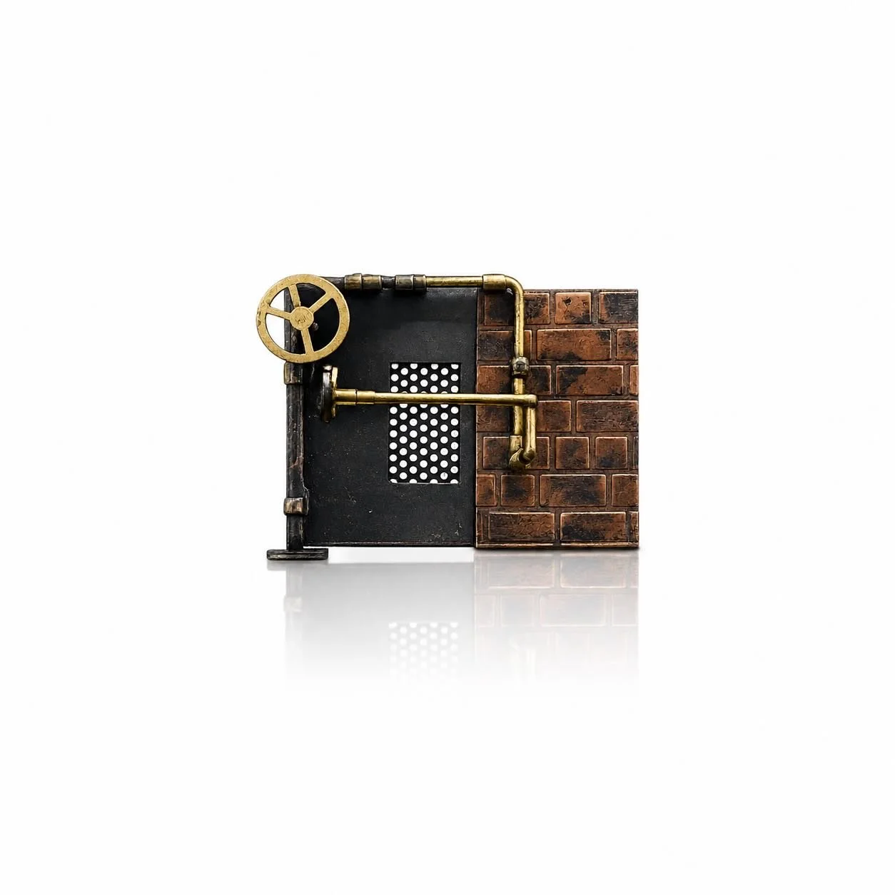 The City and Its Uncertain Walls: Fragment No. 1
A brooch inspired by Haruki Murakami&rsquo;s The City and Its Uncertain Walls, reimagining urban structures as wearable architecture.