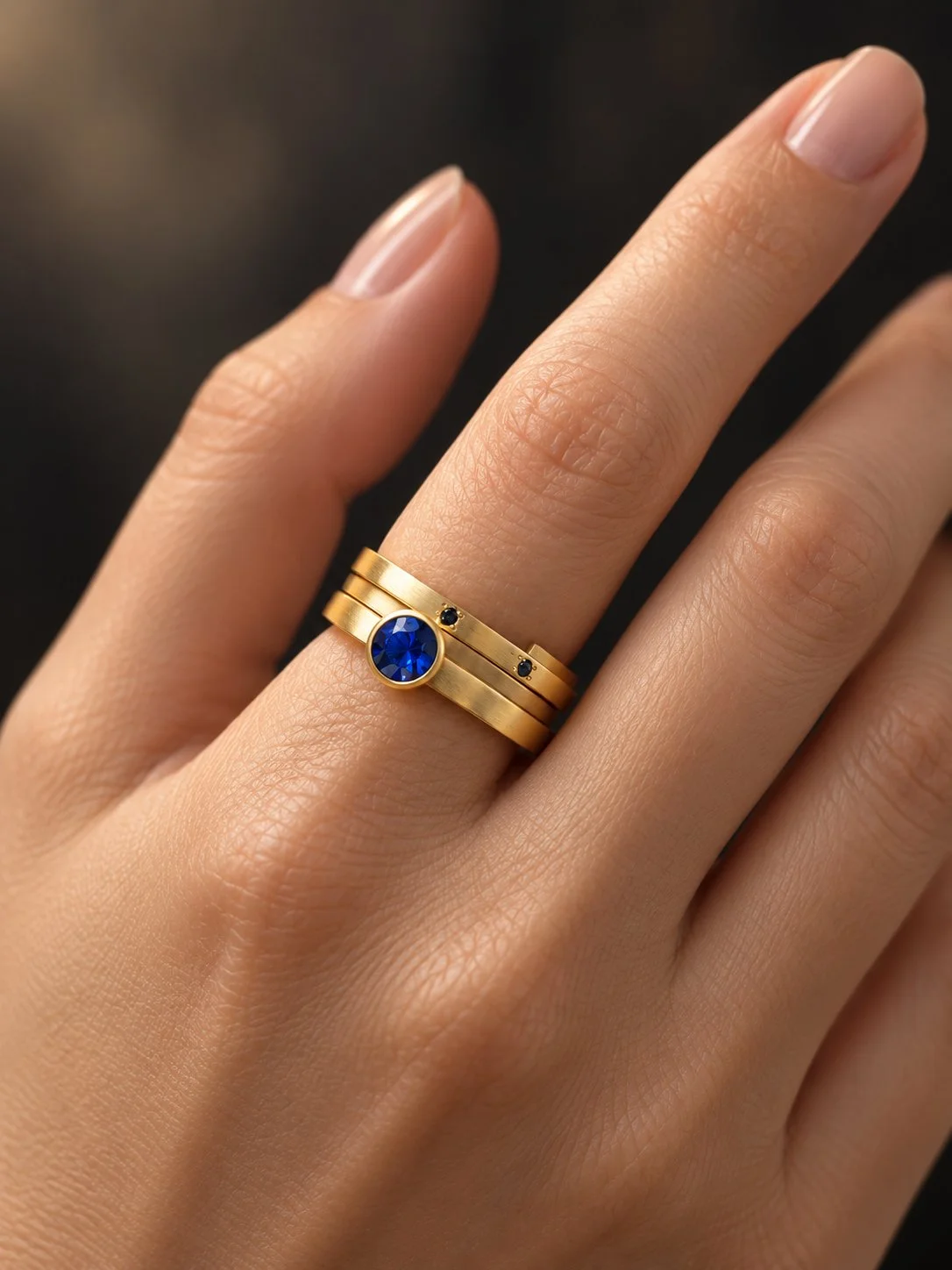 Australian sapph and b diamonds with 2 ygold bands.jpg
