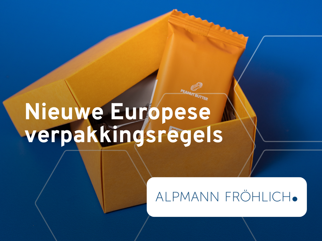 Alpmann Fröhlich: Nieuwe Europese verpakkingsregels
