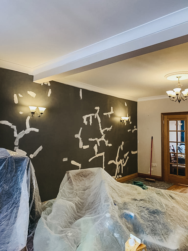BEFORE - Fixing cracks