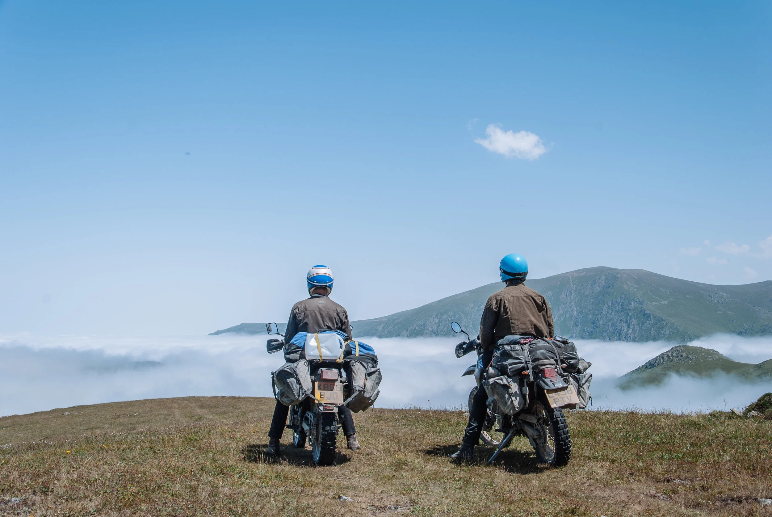 Riders in the sky - jaw-dropping view, we could hardly contain ourselves
