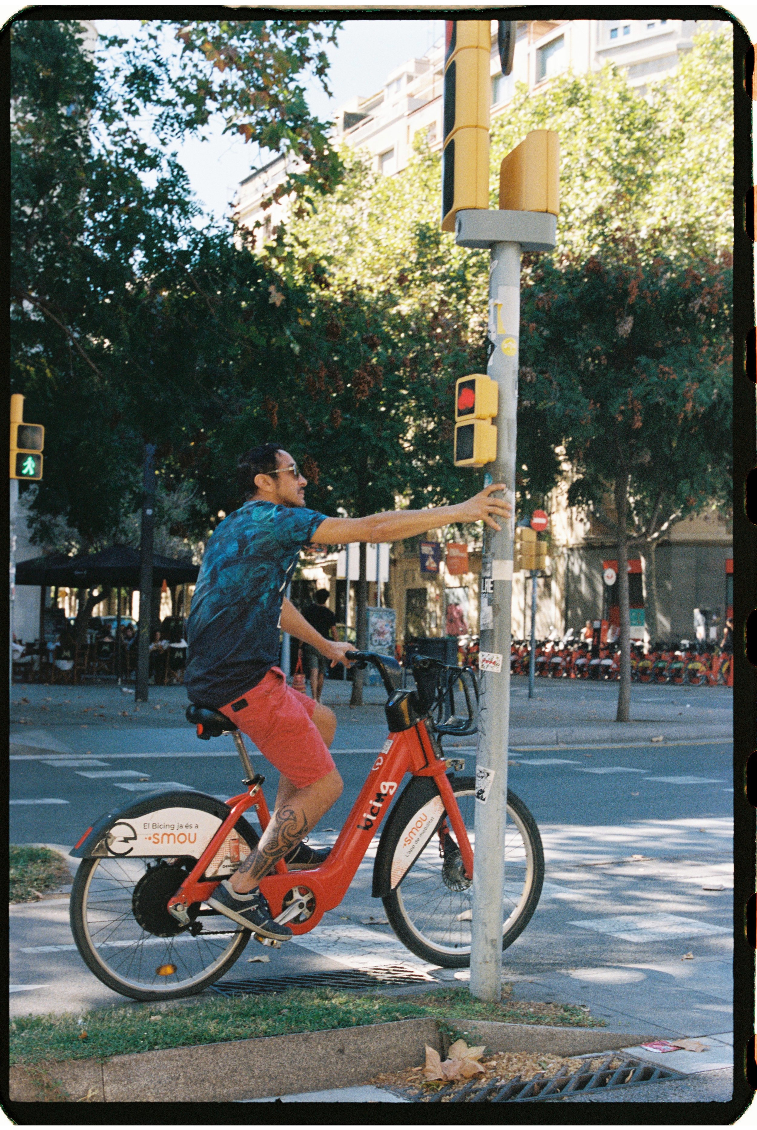 Cyclist, Barcelona