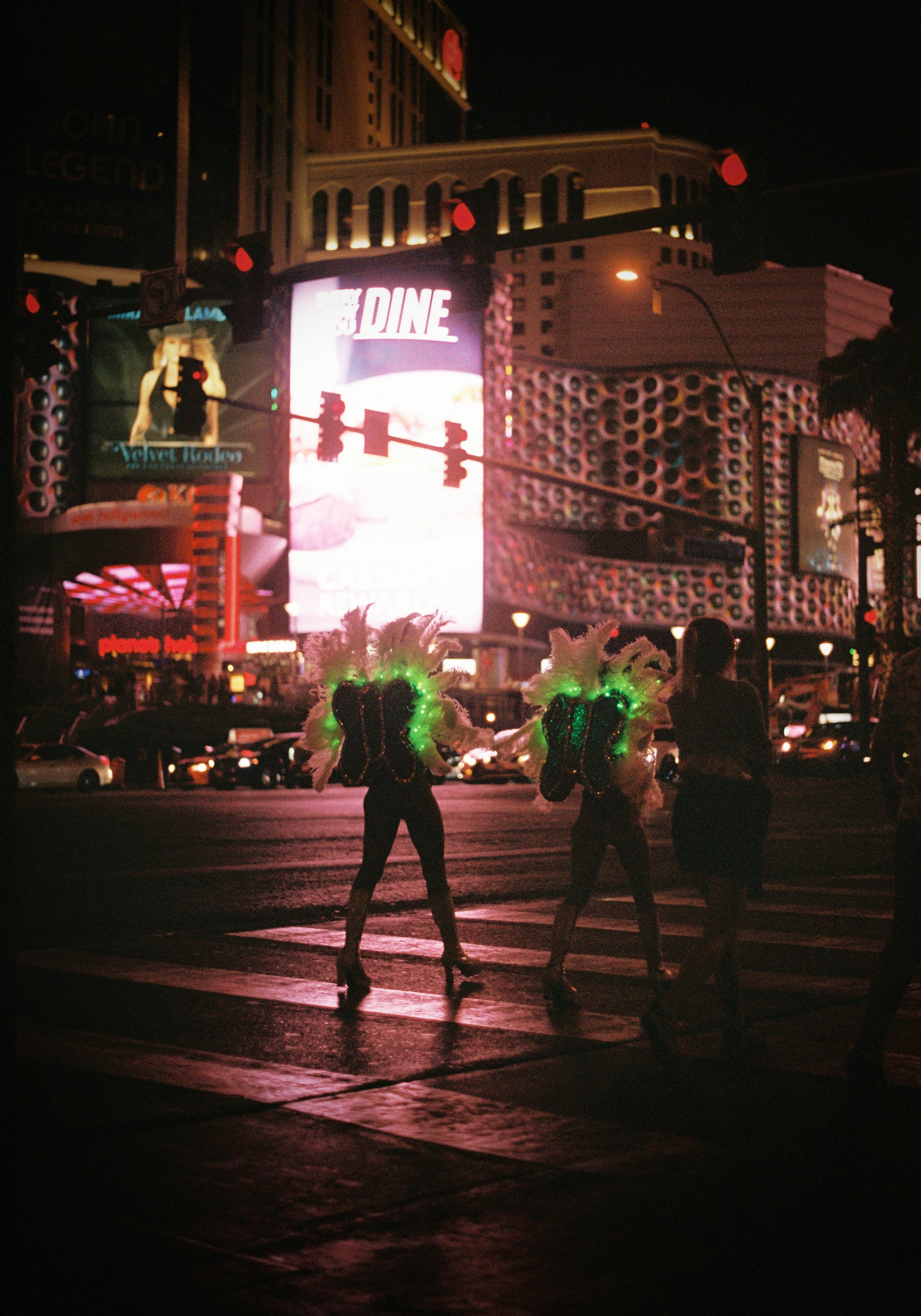 Bright lights of The Strip, Las Vegas