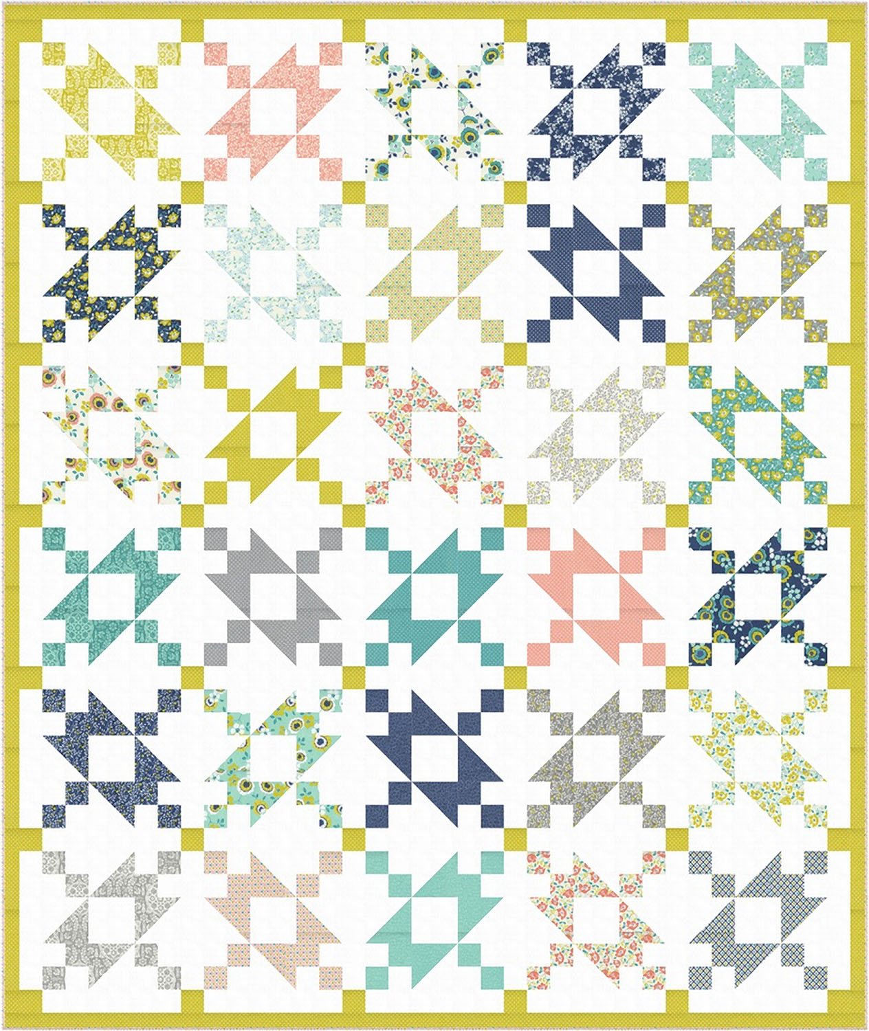 Positive Charge Quilt Pattern, PDF