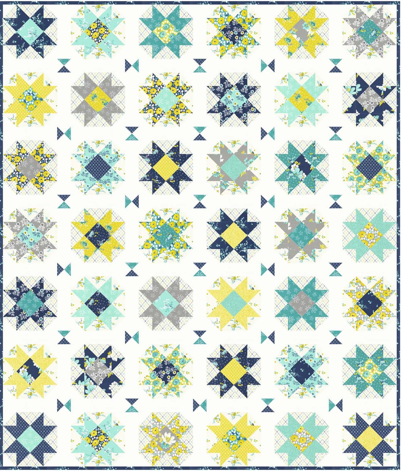 Time for Stars Quilt Pattern, PDF