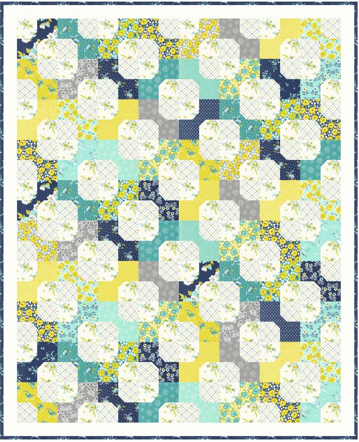 Summer's View Quilt Pattern, PDF
