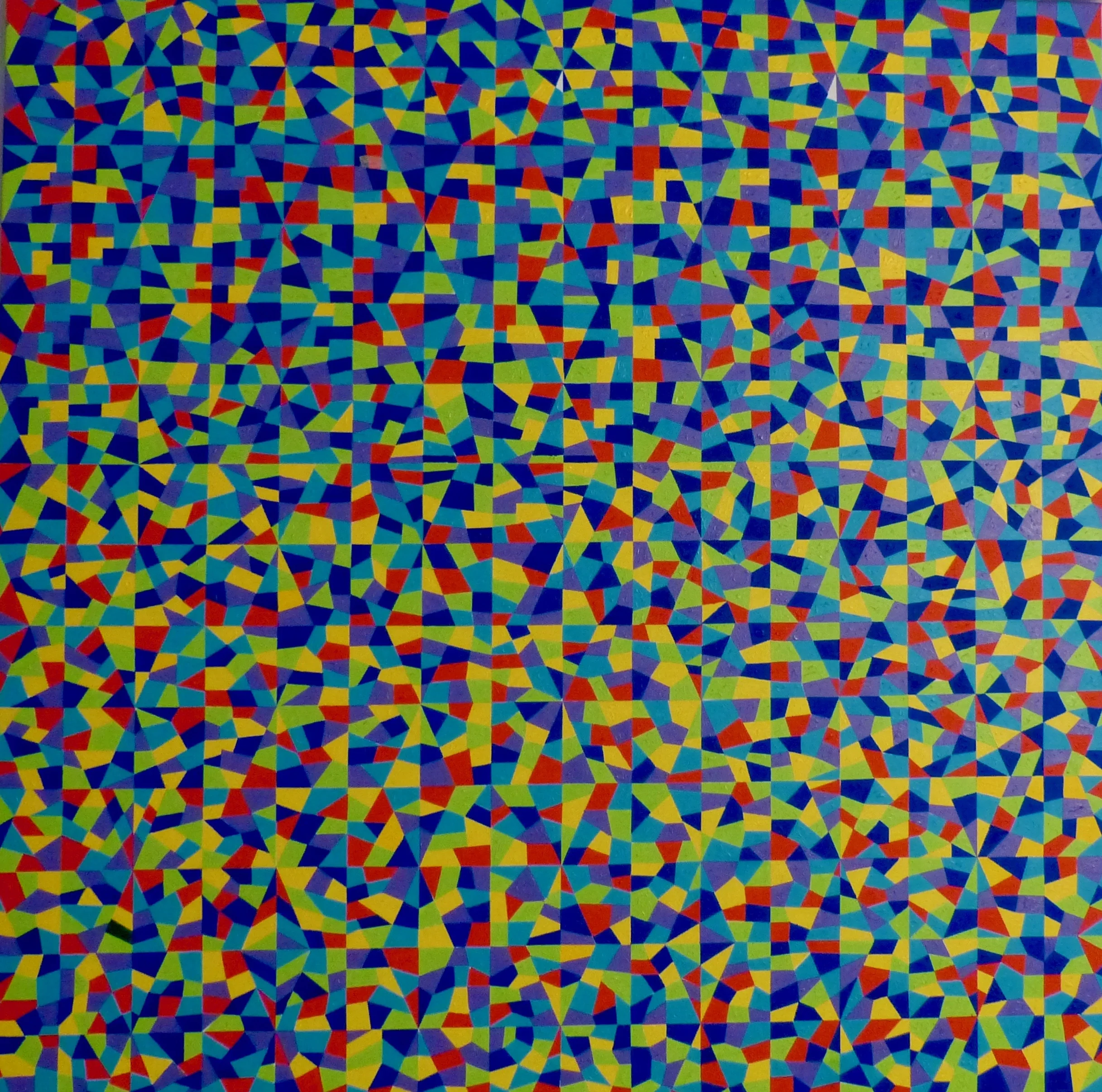 Videogame, 2013, acrilico su tela, cm 170x170