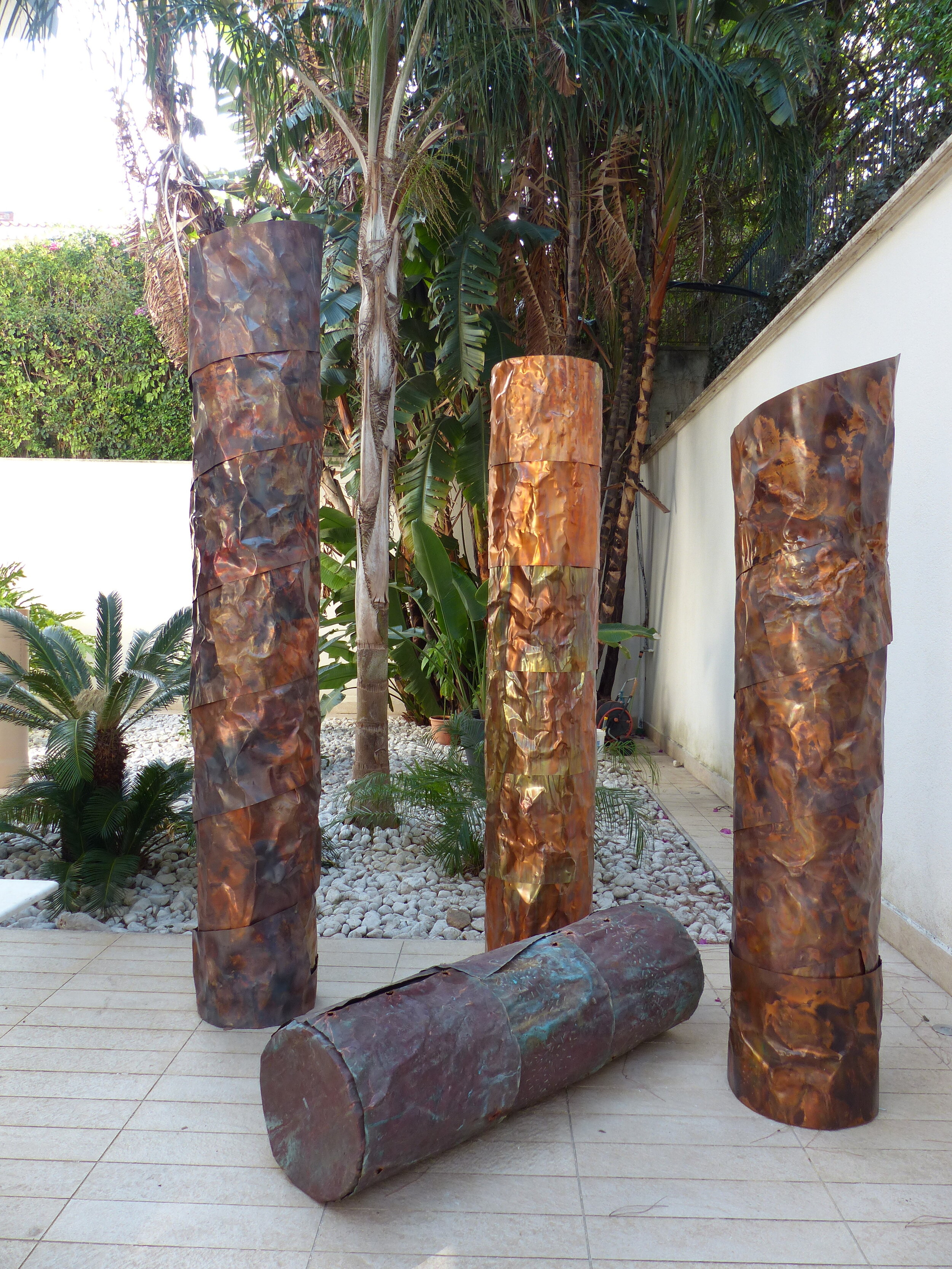 Frammenti del Tempio d'Oro, 2020, cm 240