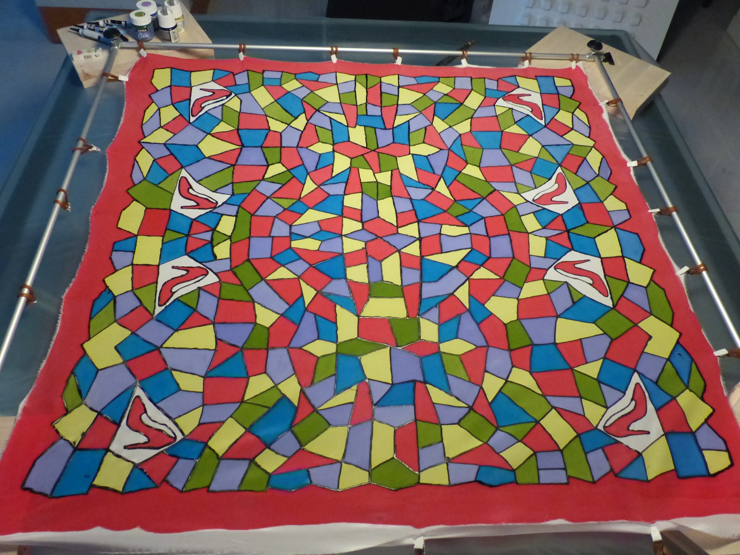 Basta, tessuto su telaio