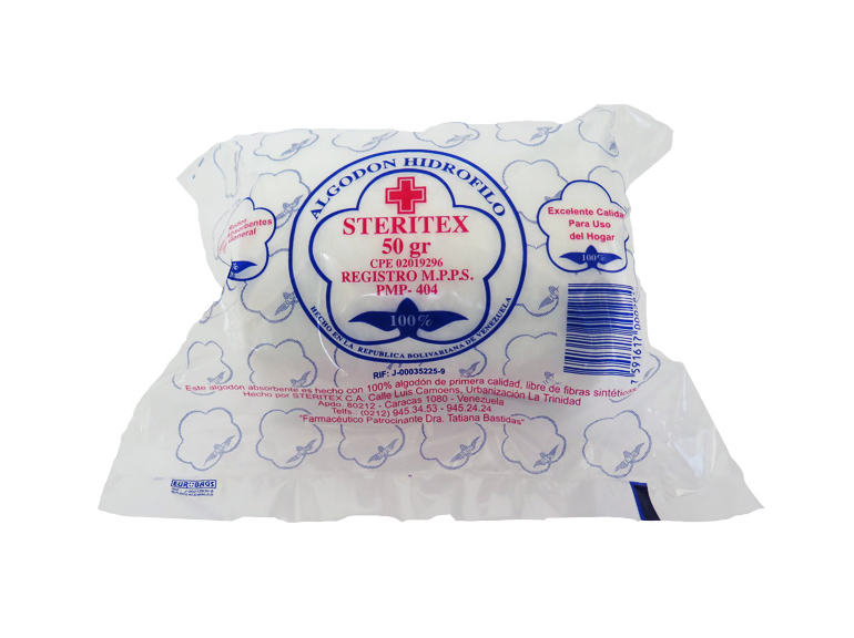 ROLLOS DE ALGODÓN HIDRÓFILO 100% 