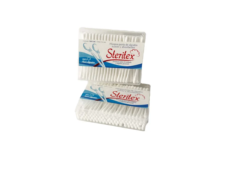 HISOPOS HIGIENICOS 100% ALGODÓN