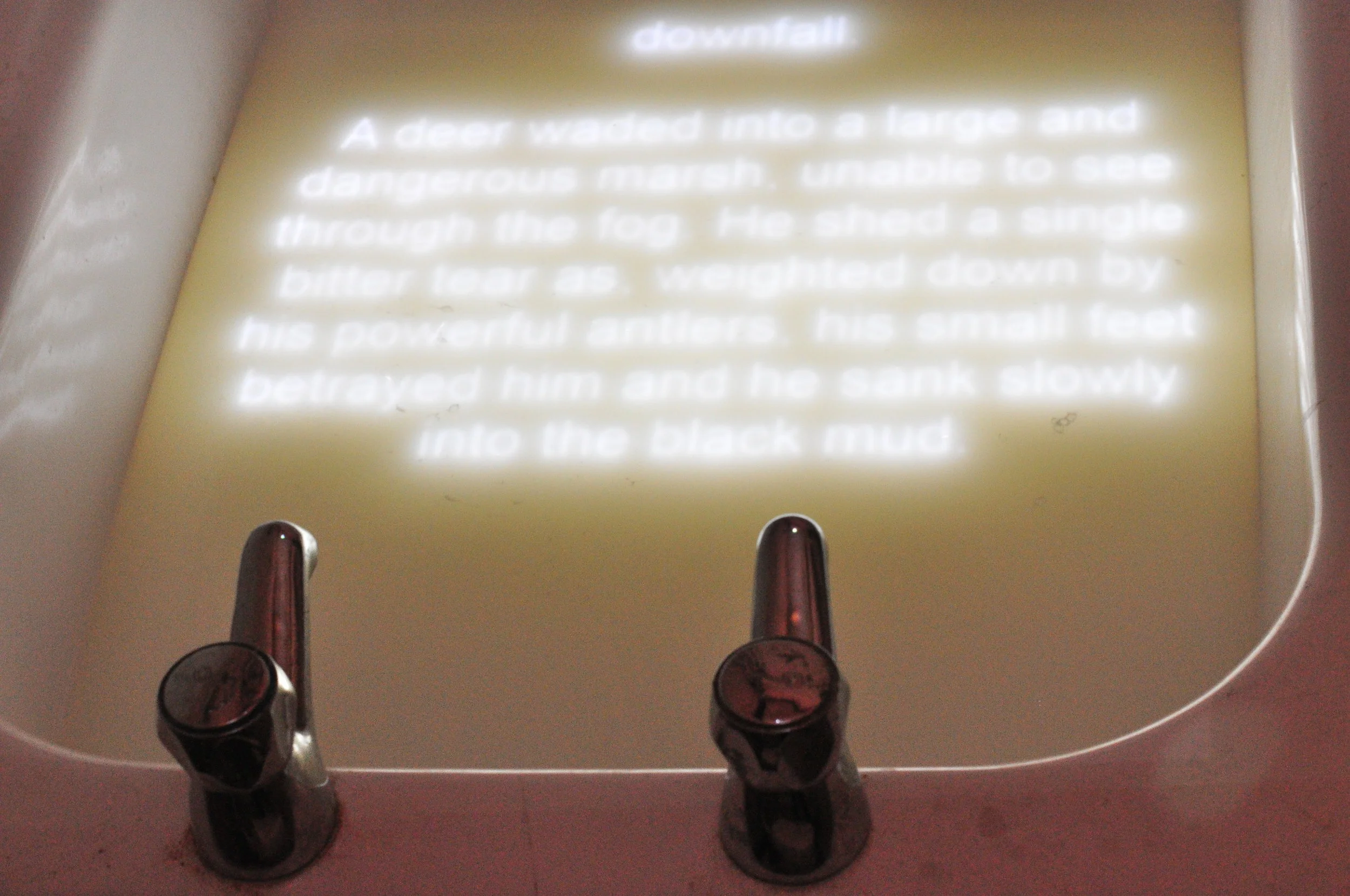 2. scrolling cumulative verse text, Territory of Strangers, Broadstone Studios, 2014.JPG