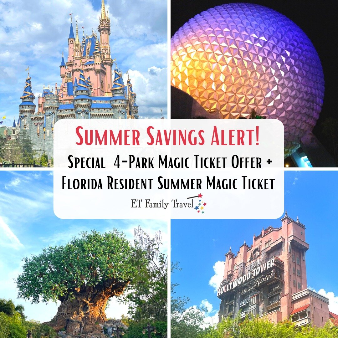 There&rsquo;s no better way to spend quality time with family and friends than a trip to Walt Disney World Resort!

This summer, Guests won&rsquo;t want to miss the special new seasonal ticket offers, which will help make their next Walt Disney World