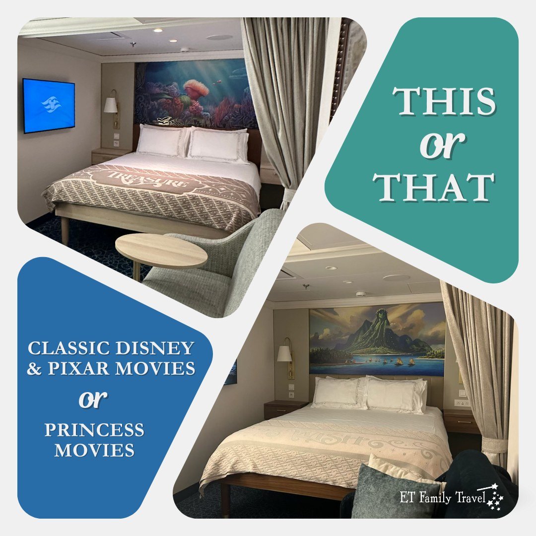 🚢 5 More Days Until We Sail on The Disney Treasure!

This OR That!

Since the Disney Wish &amp; Disney Treasure are sister ships in the Disney Cruise Line fleet, there are many similarities between the two, but also many differences!

Let&rsquo;s lo