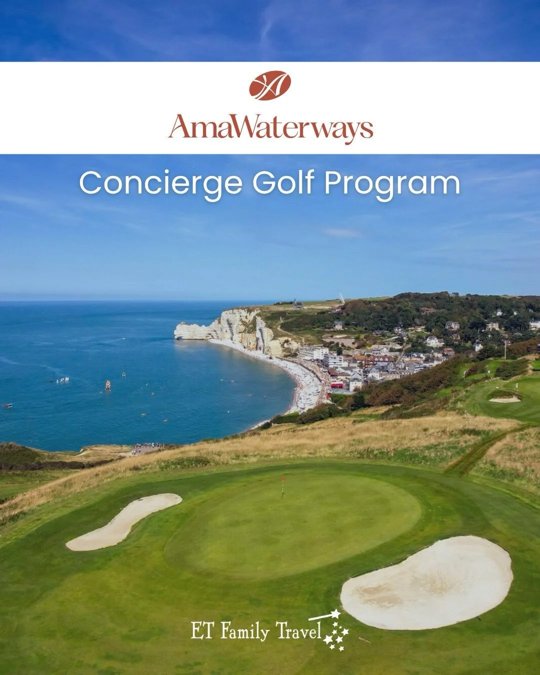 What if your next European river cruise came with championship golf? 🏌️&zwj;♀️🏌️&zwj;♂️

AmaWaterways&rsquo; Concierge Golf Program makes it possible to combine the best of both worlds &mdash; a luxury river cruise through Europe AND incredible gol