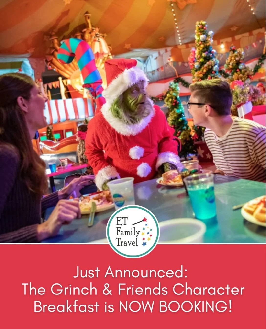 💚🎄 The wait is OVER! The Grinch &amp; Friends Character Breakfast is NOW BOOKING!

Get ready for a little holiday mischief with The Grinch, the Whos and other Seuss Landing characters at Universal Islands of Adventure! 🍳

📅 Select dates: Nov. 14 