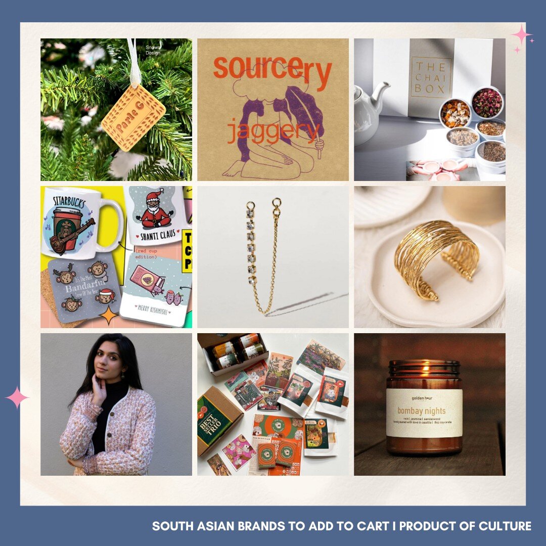 Ready. Set. Shop, Support, and Share your favorite South Asian brands! ✨🛒🤎

We&rsquo;re here to help with all your gifting needs with weekly #AddToCart inspiration. This week we&rsquo;re featuring our favorite products by:
@snowsdesign 
@eatsourcer