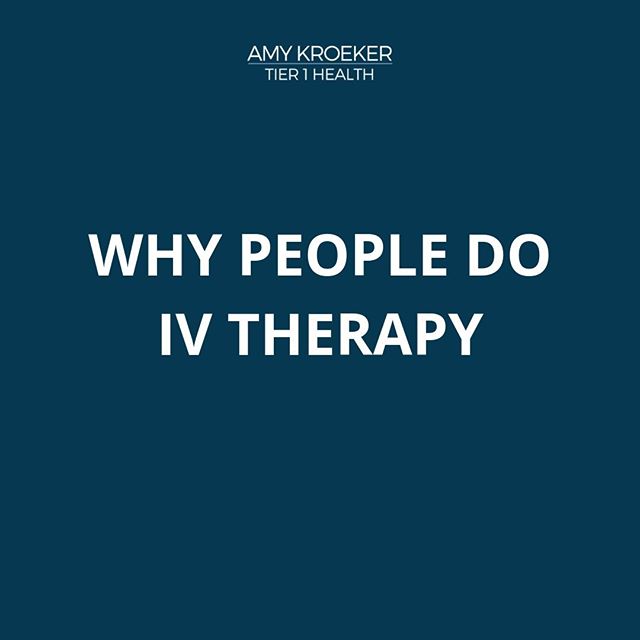 Did you know that I&rsquo;m also certified in IV nutritional therapy

First off, what exactly is IV nutritional therapy⁉
.
IV nutritional therapy is a method of delivering vitamins, minerals, and amino acids directly into the bloodstream.
.
Since the