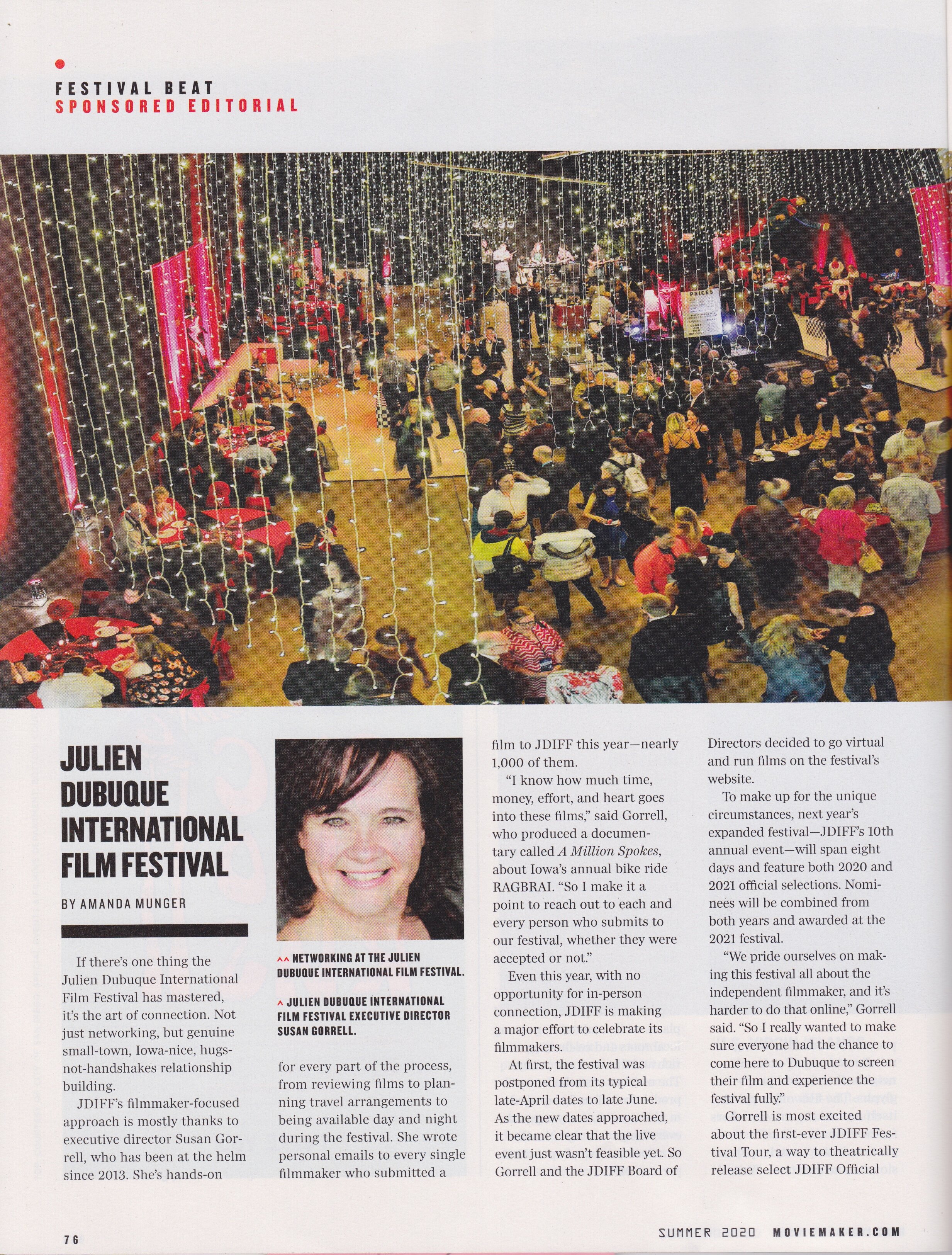 As Seen in MovieMaker Magazine