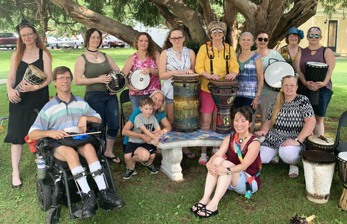 Drum Circle Photo by Wayne Thomas