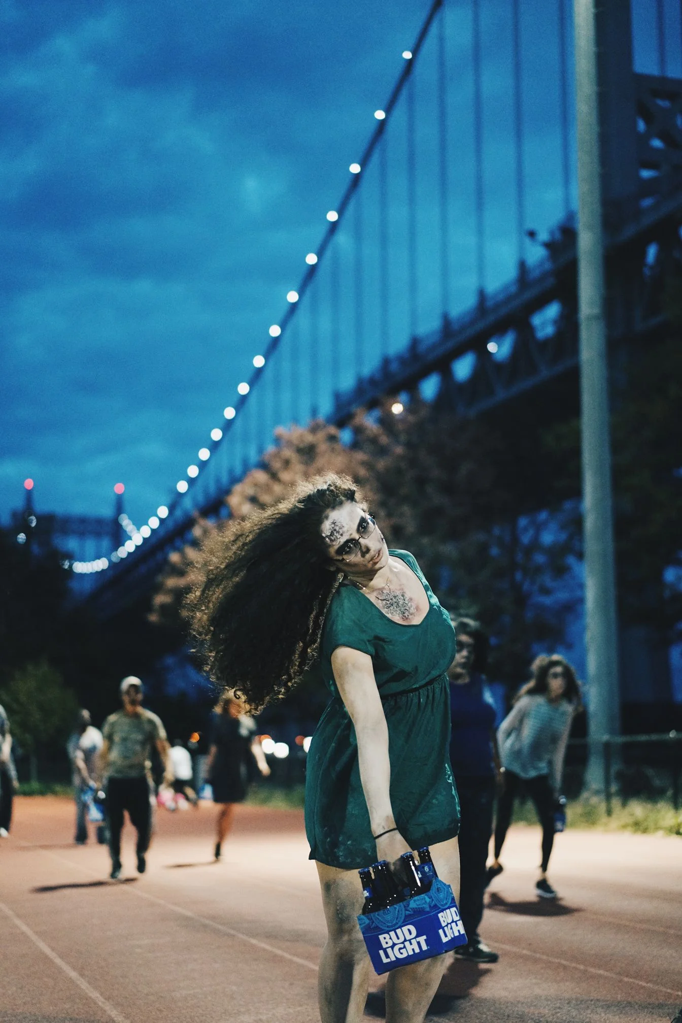 Booked Bud Light Beer Ad as a ZOMBIE