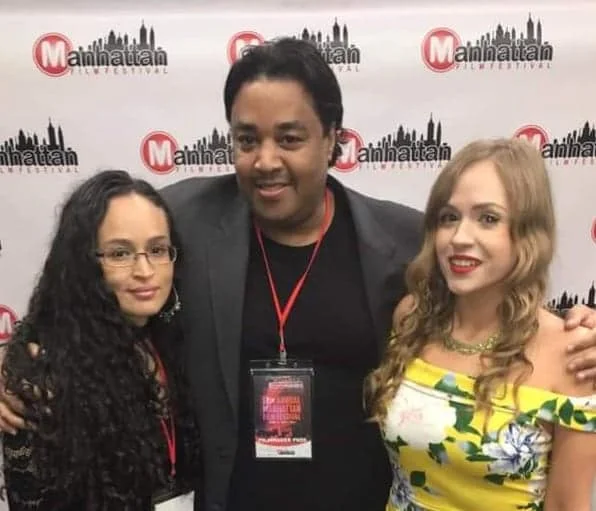 At the premiere of 'The $500 Dollar Dress' at the Manhattan Film Festival!