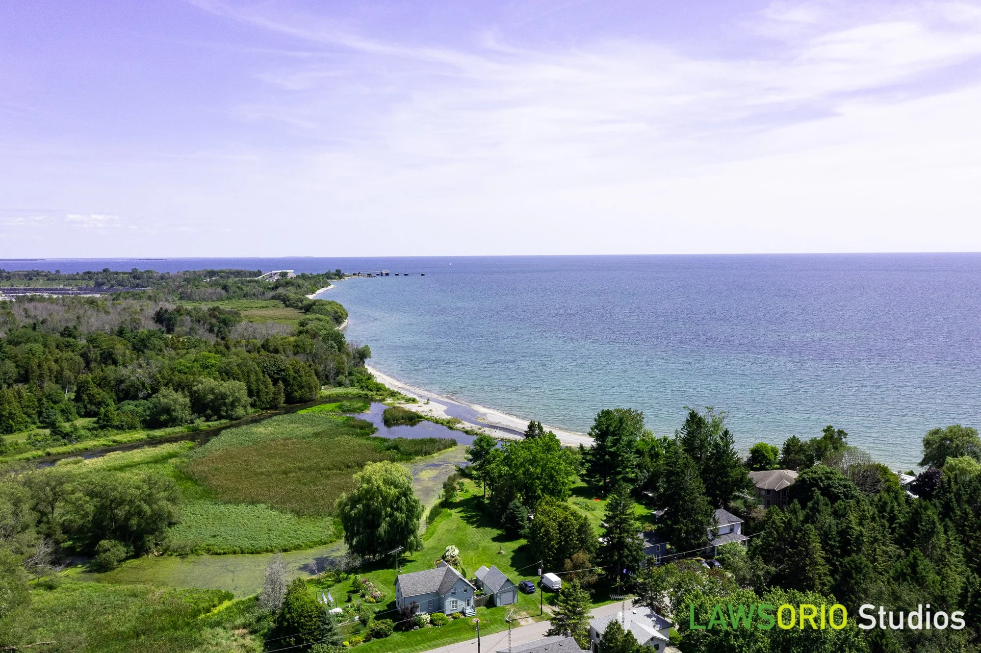  Lake Ontario near Ogden Point Summer 