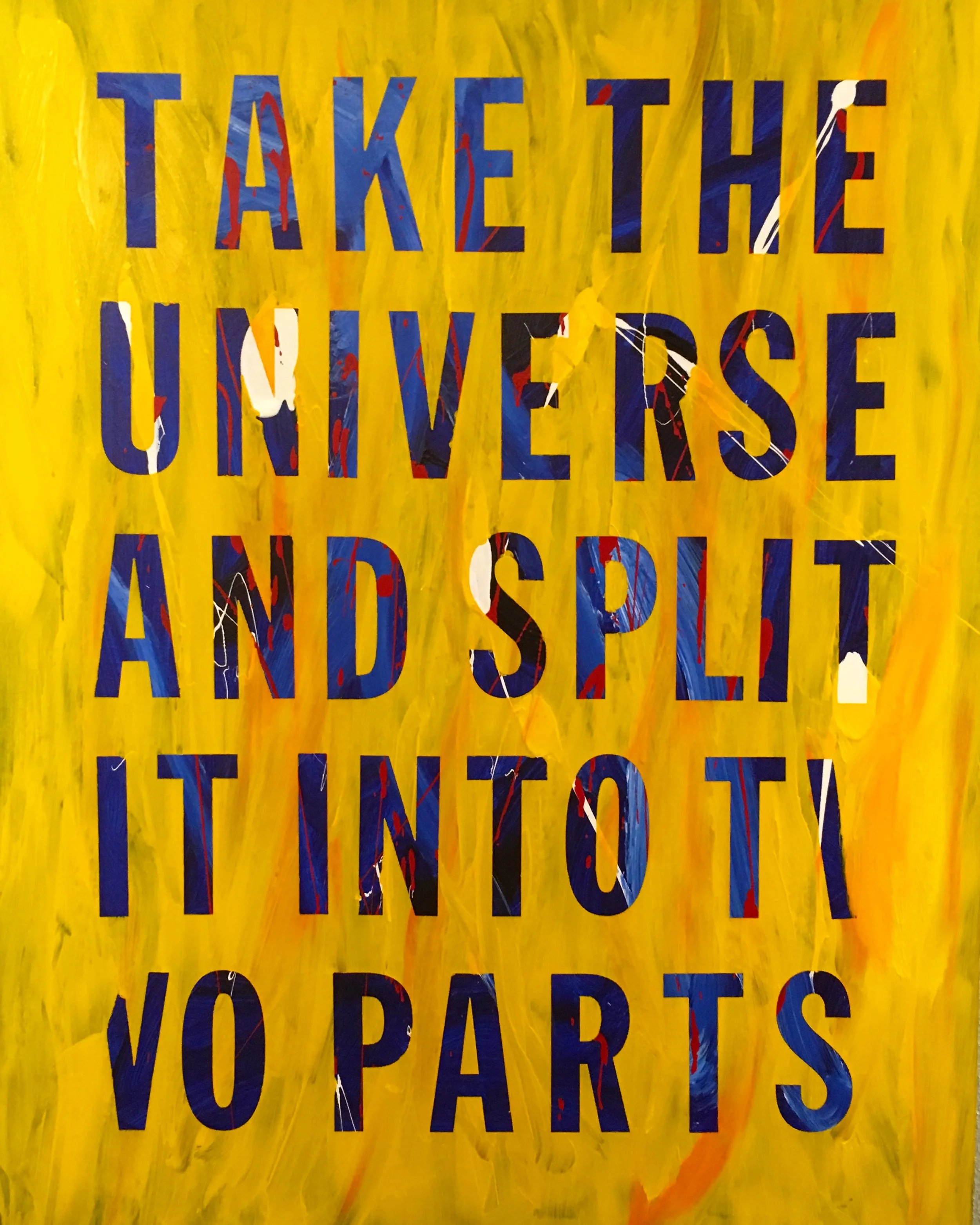take the universe, 2018