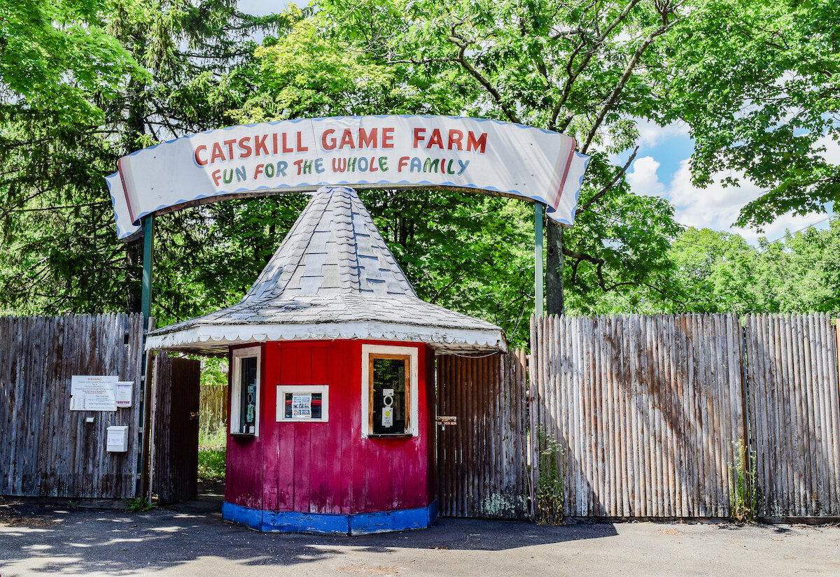 Catskill Game Farm- Main Entrance/Ticket Booth 