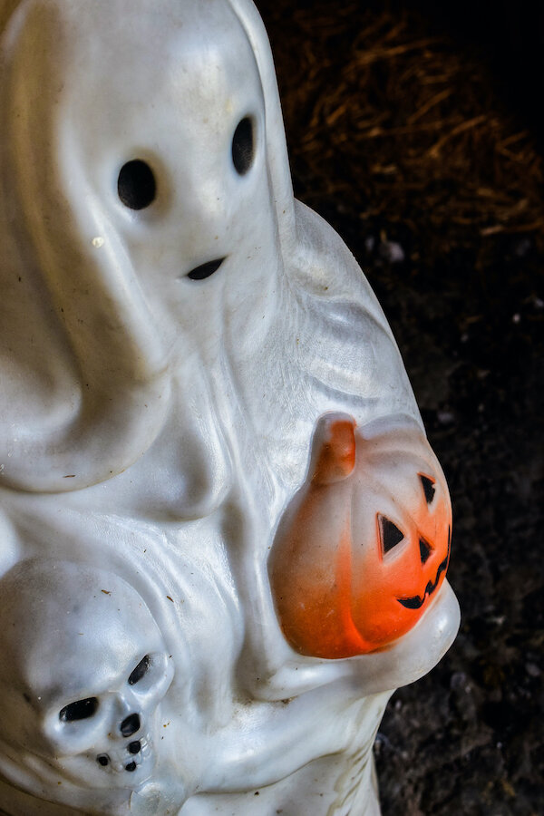 Ghost with Pumpkin