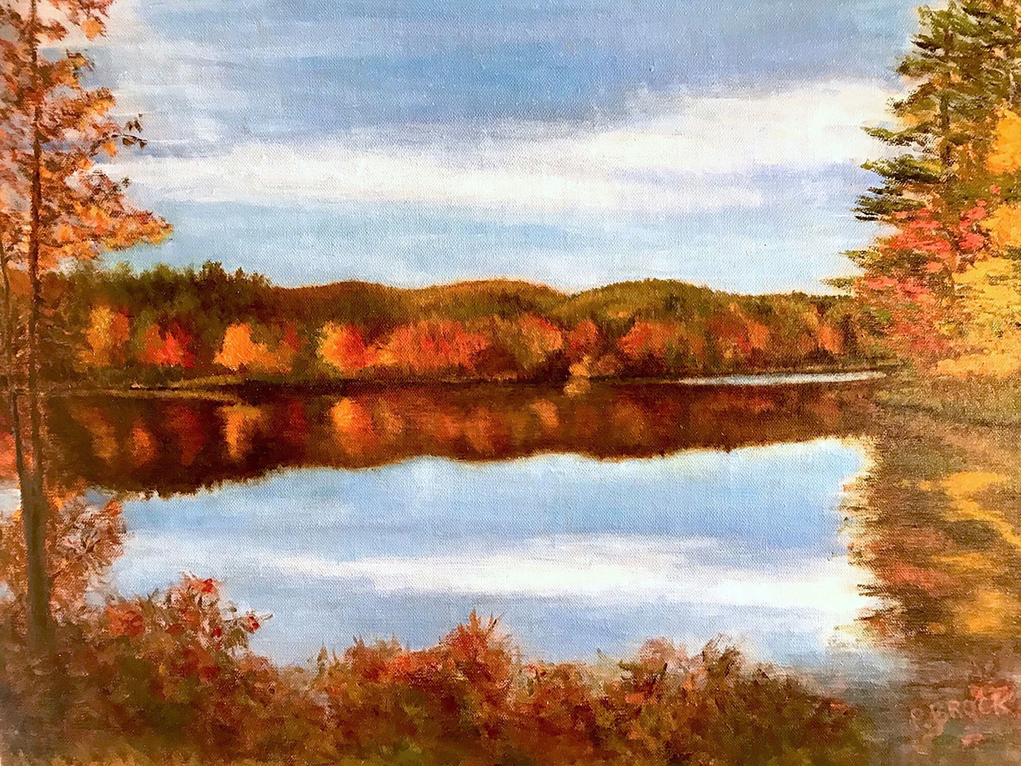 Back Pond, Paul Brock