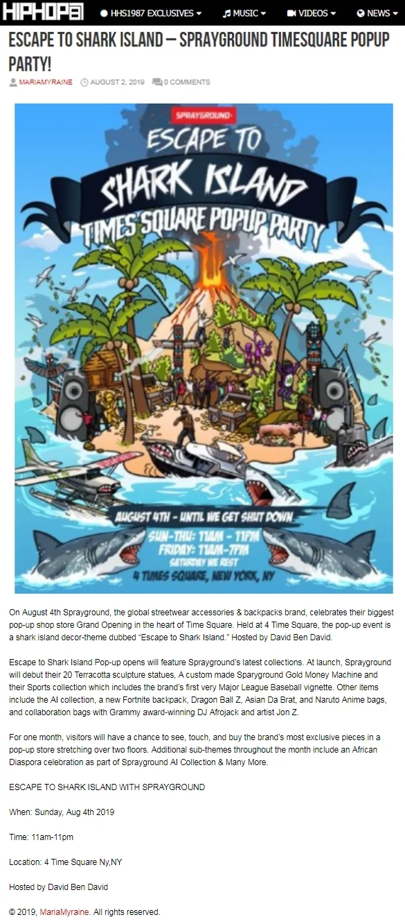 sprayground times square