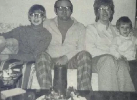 The Dahmer Family. (L-R, Jeffrey, Lionel, Joyce & David)