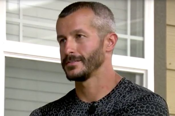 Chris Watts appears on the news appealing for information.