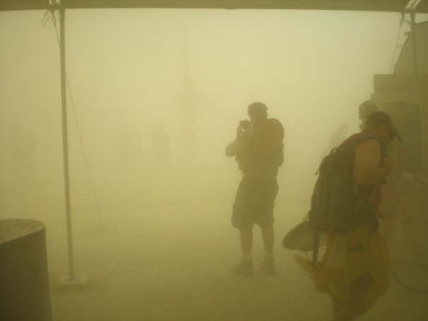 Dusty.