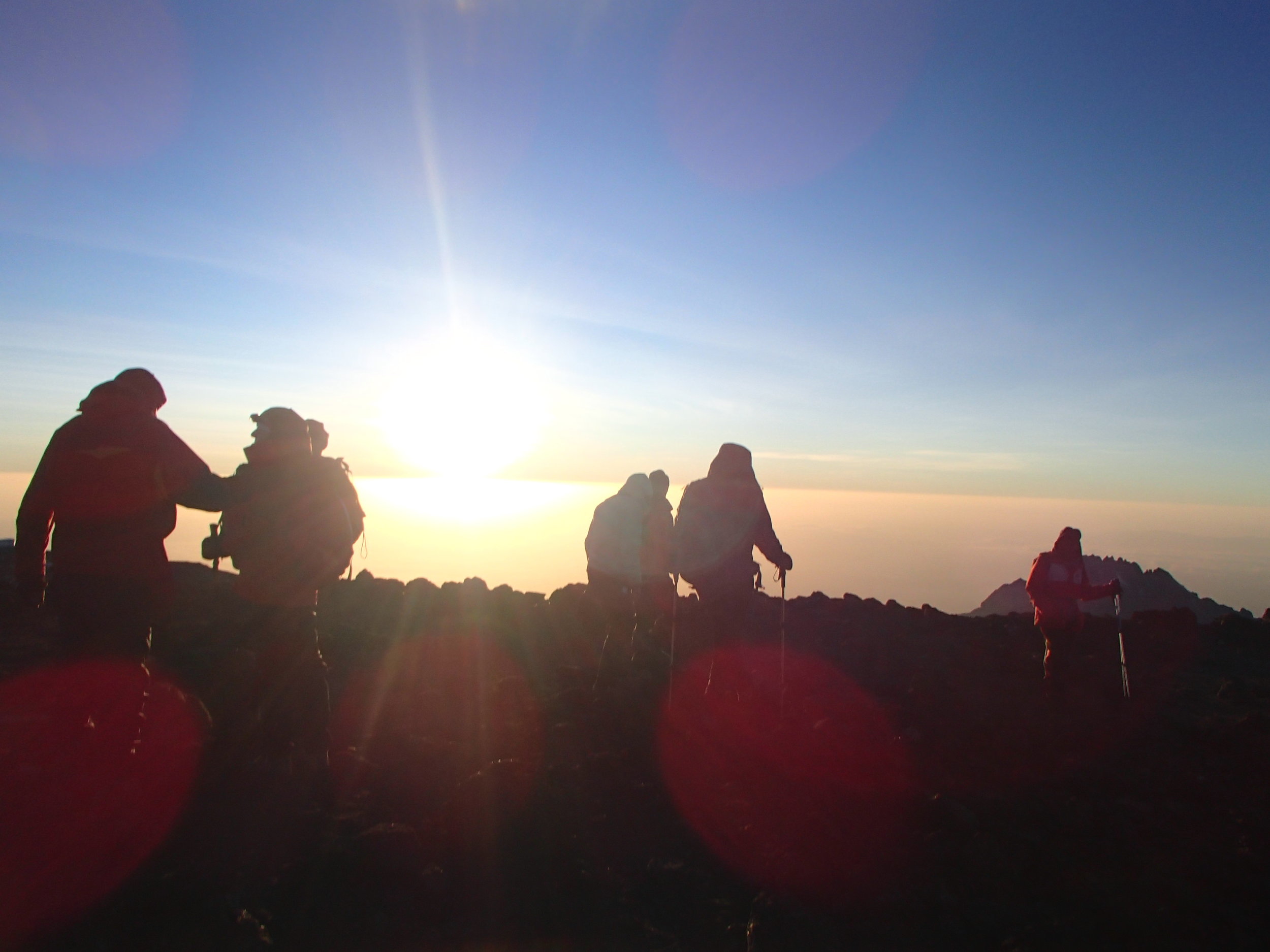  Good night Kilimanjaro. 